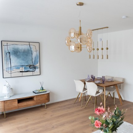 Pendant Lamp Headlight Brass Kare Design