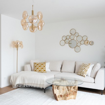 Pendant Lamp Headlight Brass Kare Design