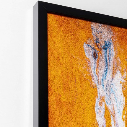 Tableau Frame Artistas 80x120cm orange Kare Design