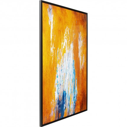 Tableau Frame Artistas 80x120cm orange Kare Design