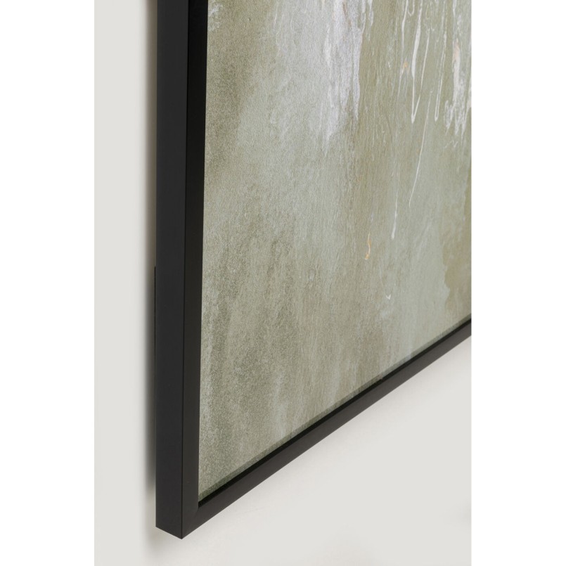 Tableau encadré abstrait vert - Artistas - Kare Design