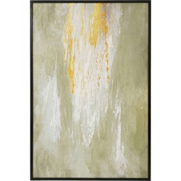 Tableau encadré abstrait vert - Artistas - Kare Design