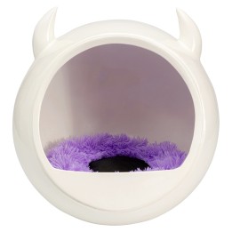 Bed huisdieren Diavolo wit Kare Design