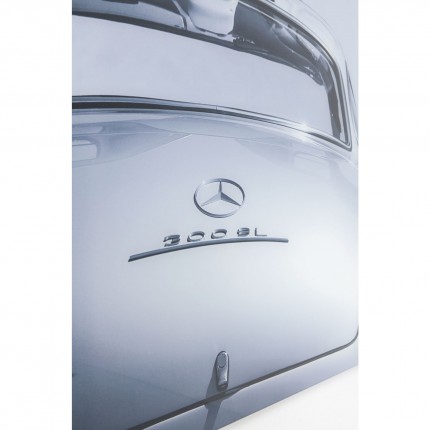 Tableau en verre voiture de collection 120x80cm Kare Design