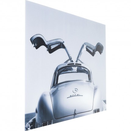 Picture Glass Oldtimer Back 120x80cm Kare Design