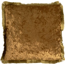 Cushion Fringe Cannes 55x55cm yellow Kare Design