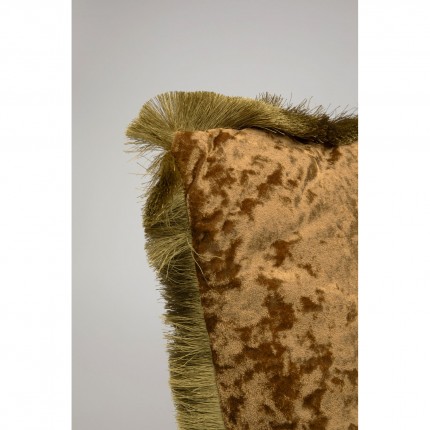 Cushion Fringe Cannes 55x55cm yellow Kare Design