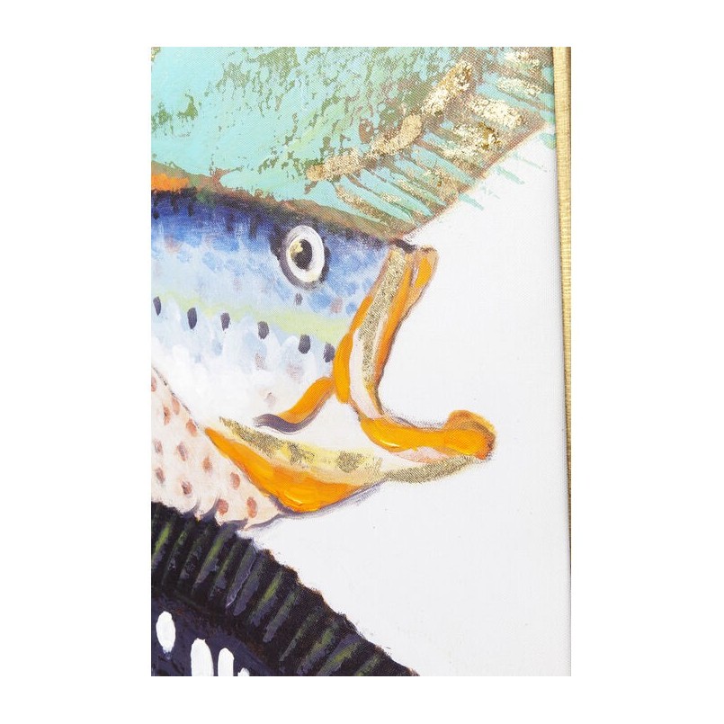 Tableaux Frame 50x40cm par set de 2 - Fish Meeting - Kare Design