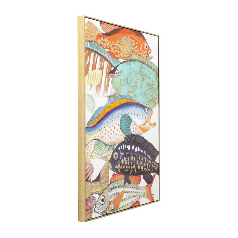 Tableaux Frame 50x40cm par set de 2 - Fish Meeting - Kare Design