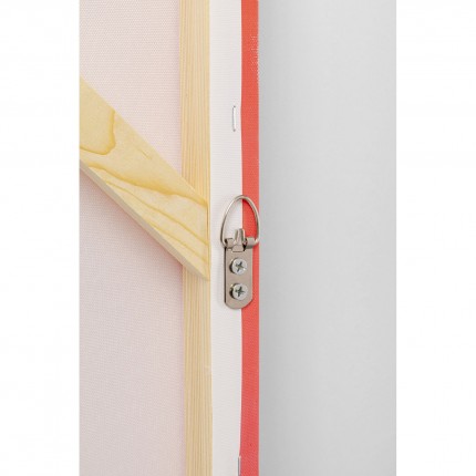 Tableau Tendency 55x75cm rose Kare Design