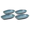 Soepborden Organic 25cm blauw (4/set) Kare Design