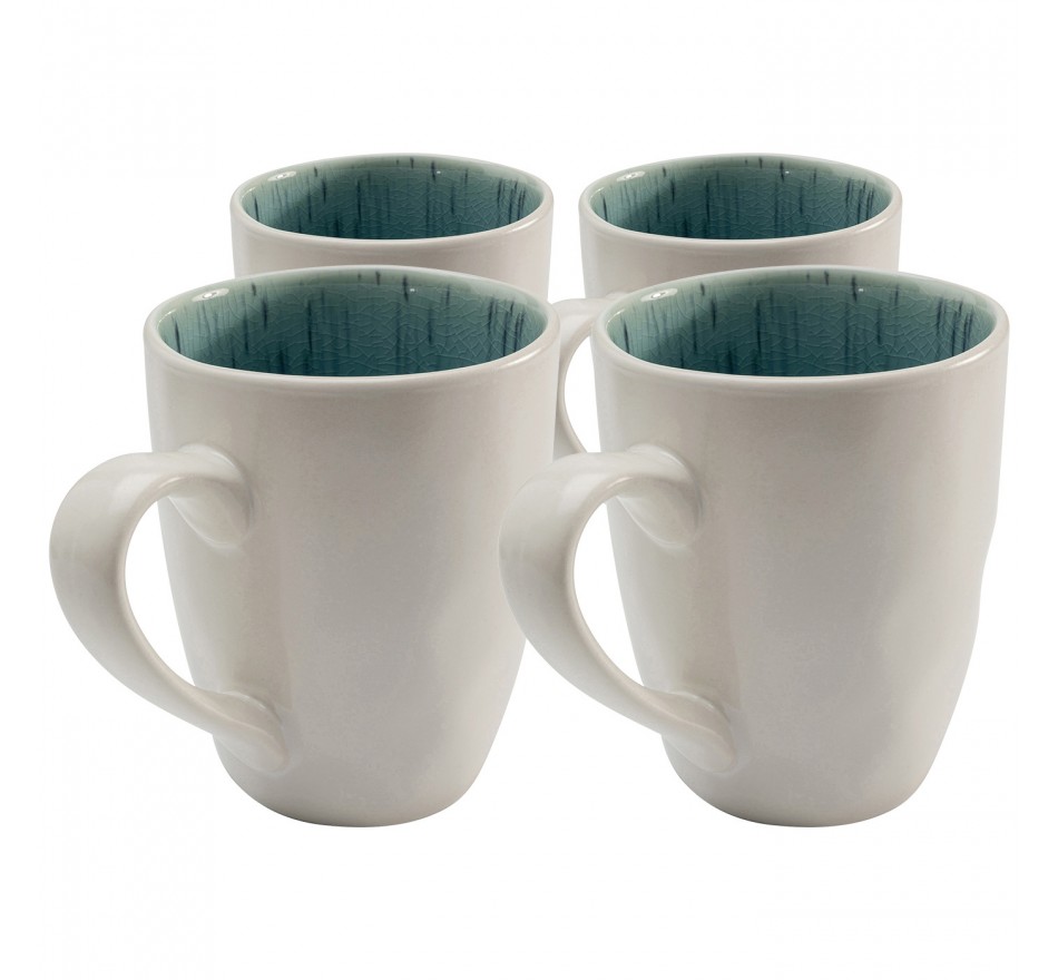 Mug Mustique (4/set) Kare Design