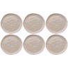 Borden Organic Ø26cm creme (6/set) Kare Design
