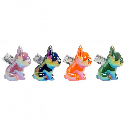 Money Box shiny puppies (4/set) Kare Design