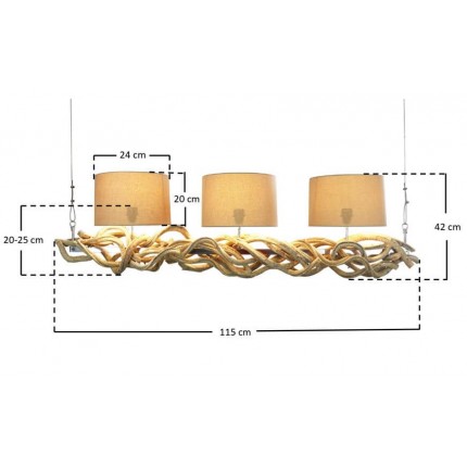 Pendant Lamp Jungle Club Kare Design