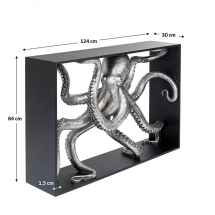 Console octopus 124x30cm Kare Design