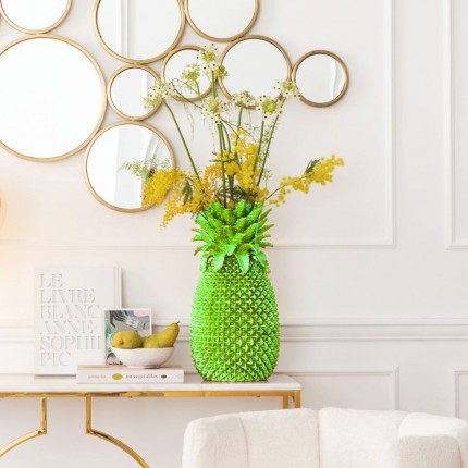 Vase pineapple green 30cm Kare Design
