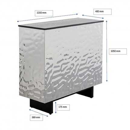 Bar Caldera chrome Kare Design