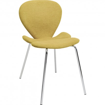 Stoel Soft Blossom geel Kare Design