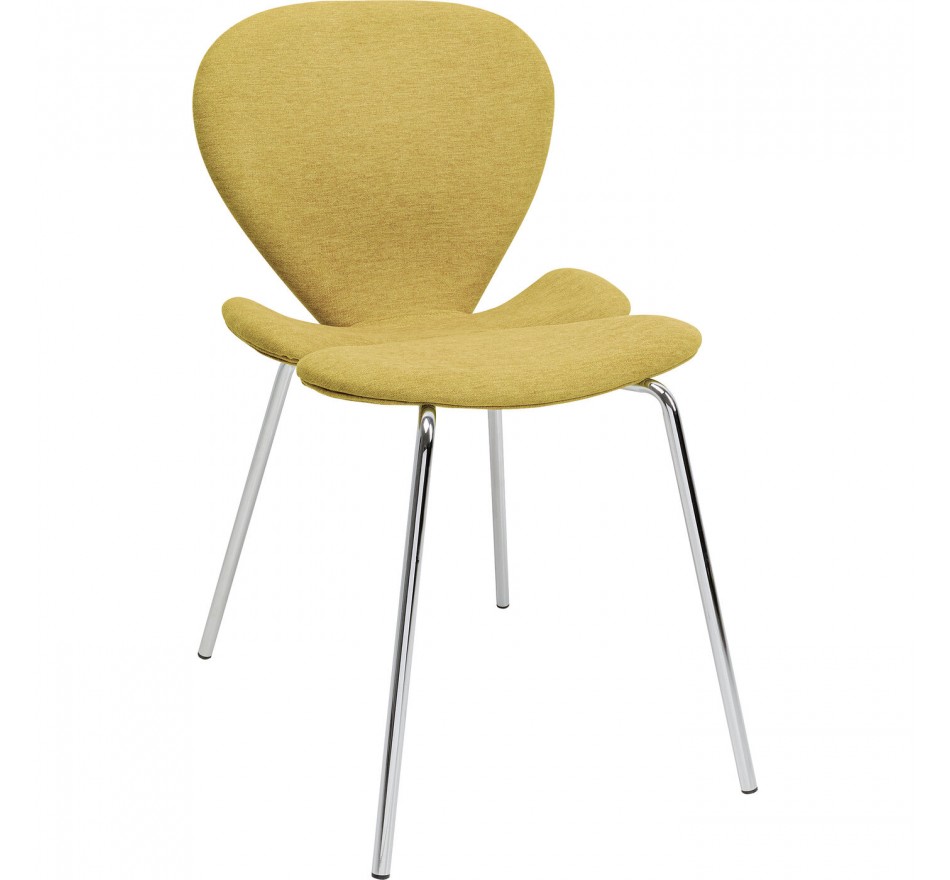 Chaise Soft Blossom jaune Kare Design