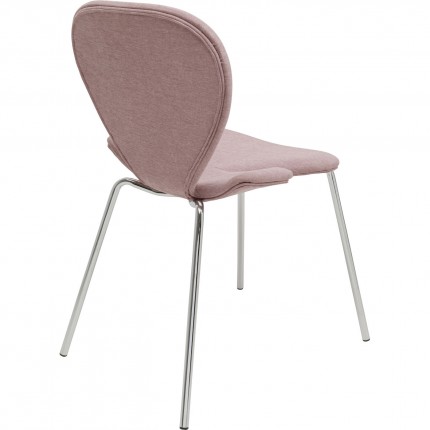 Stoel Soft Petal roze Kare Design