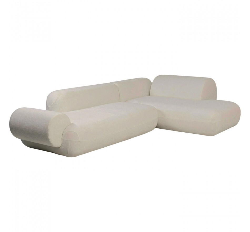 Hoekbank Soft beige rechts Kare Design