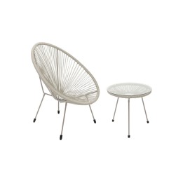 Ensemble Acapulco Mono greige (2/parts)