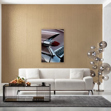 Wandfoto achterlichten auto 80x120cm Kare Design