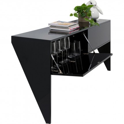 Console High Heel 200x38cm zwart Kare Design