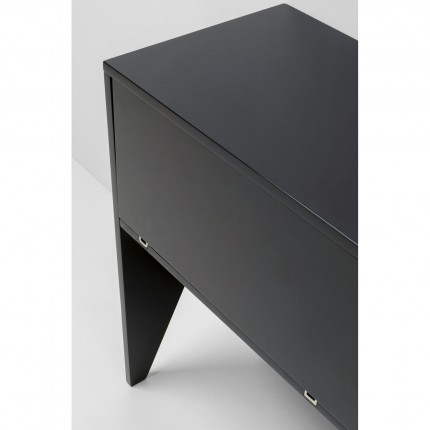 Console High Heel 200x38cm zwart Kare Design