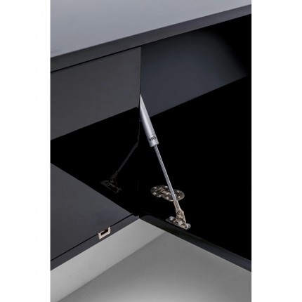 Console High Heel 200x38cm zwart Kare Design