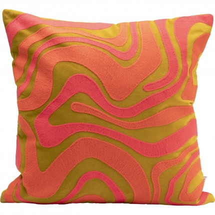 Coussin Electric Feeling rose Kare Design