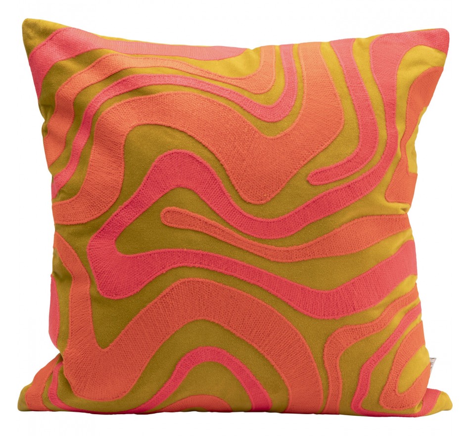Coussin Electric Feeling rose Kare Design