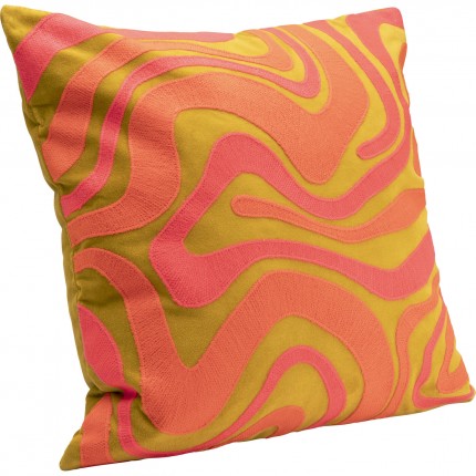 Coussin Electric Feeling rose Kare Design