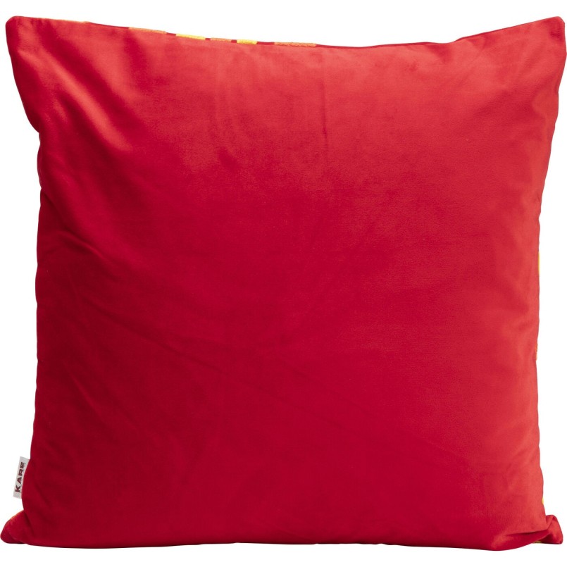 Coussin Electric Feeling rouge 45x45cm