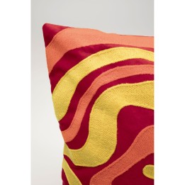 Coussin Electric Feeling rouge 45x45cm