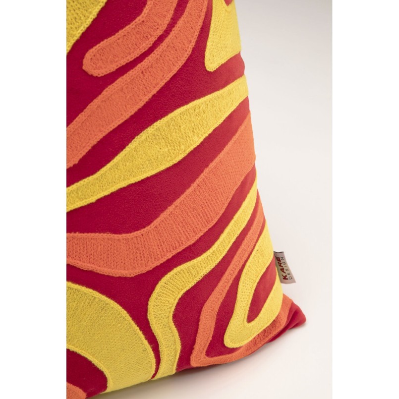 Coussin Electric Feeling rouge 45x45cm
