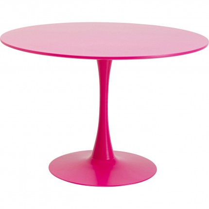 Table Schickeria Ø110cm pink Kare Design