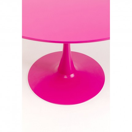 Eettafel Schickeria Ø110cm roze Kare Design