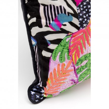 Coussin Fantasy léopard Kare Design