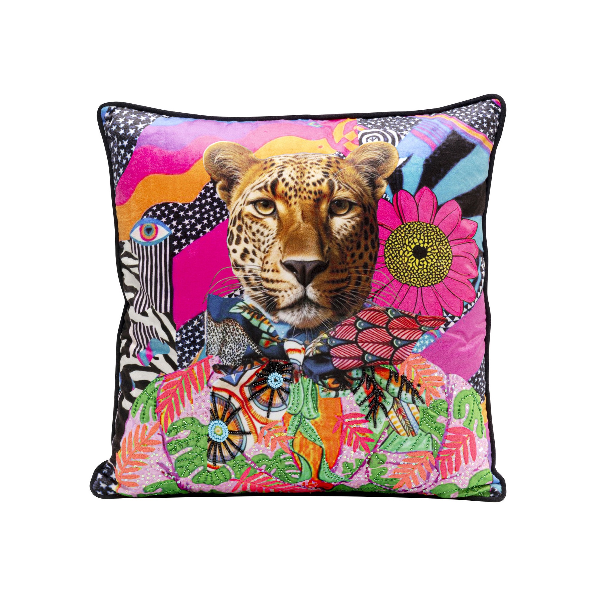 Coussin Fantasy Cheetah 45x45cm
