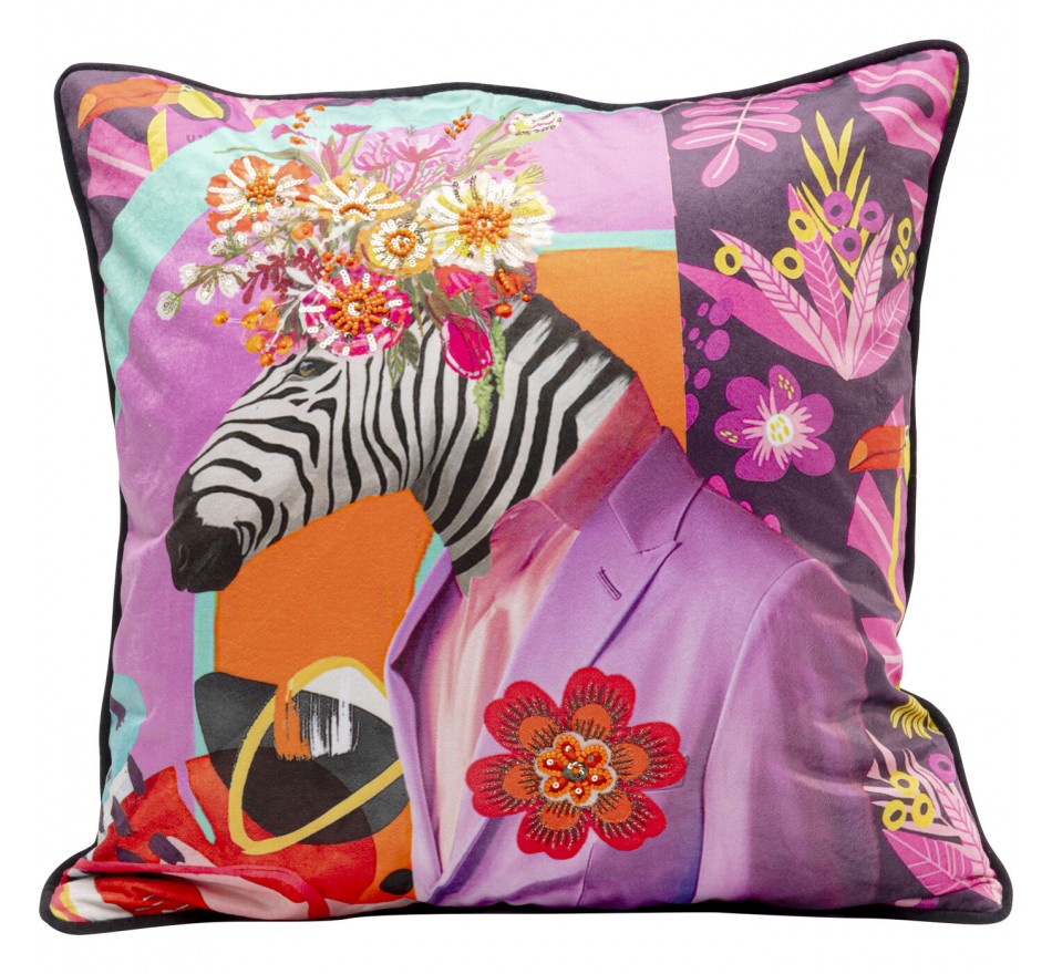 Cushion Fantasy zebra Kare Design