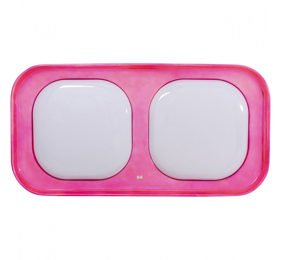 Wandlamp Cloud Beam roze 202cm Kare Design