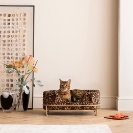Bed met luipaardprint - Kare Design