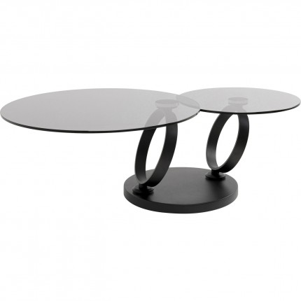 Coffee table Beverly smoked glass Kare Design