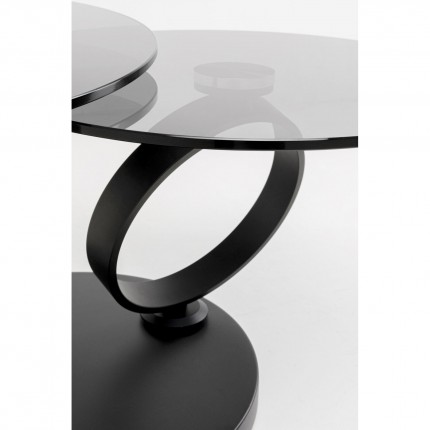 Coffee table Beverly smoked glass Kare Design