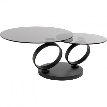 Coffee table Beverly smoked glass Kare Design