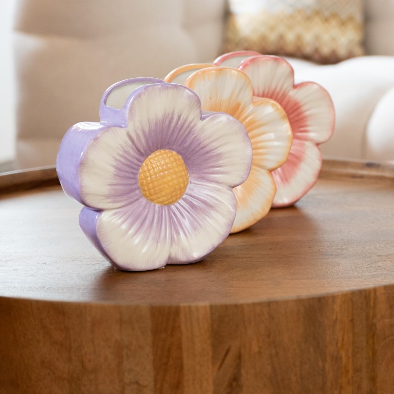 Vase Blossom Dream orange Kare Design