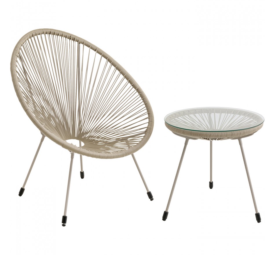 Tuinmeubelair Acapulco Mono beige Kare Design