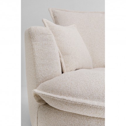 Swivel armchair Joy cream Kare Design
